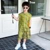 Traje Hanfu para niño Verano 2025 Nuevo Traje Tang chino tradicional para niños Camisa moderna y elegante para niño Disfraz para actuación