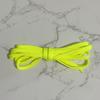 Cordones planos de poliéster de una sola capa de 8 mm para zapatillas de baloncesto informales y deportivas, disponibles en 15 colores.