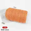 Hilo de Algodón Retorcido a Mano Estilo Xizang de 1 mm para Manualidades, Hilo para Pulseras, Cuerda para Tejer, Cuerda de Algodón Hecha a Mano para Bricolaje, Hilo para Pulseras, Cuerda Trenzada Enrollada