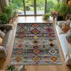 Alfombra de terciopelo cristal estilo marroquí Amazon para sala de estar, alfombra para sofá y mesa de café, alfombra decorativa de hotel, felpudo