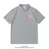 2026 Nueva Camisa Polo de Marca Moderna de Verano para Hombre de Manga Corta Retro Americano Casual Versátil Camisa de Cuello Camiseta para Hombre
