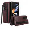 Adequado para Capa de Celular com Porta-Caneta e Slot para Cartão Fold8Ultra, Tela Dobrável 30% de Desconto Capa Protetora de Couro com Fecho Magnético Duplo