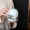 Latas de Té Latas de Cerámica Selladas Cajas de Embalaje de Té Cajas de Regalo Vacías Latas de Té Universales para Té Negro Té Verde Tieguanyin Fabricación