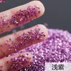 Fragmentos para Uñas de Hot-selling Transfronterizo Múltiples Capas Galvanizados DIY Gotas de Cristal Pegamento Relleno de Grava Pintura de Porcelana Cristalina Arenas Arena Plateada