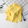 Ropa Infantil 2026 Conjunto de Primavera para Bebé Camiseta con Cuello, Camiseta de Manga Larga para Niños, Camisa Blanca de Otoño