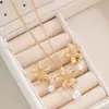 Nuevo Conjunto de Joyería Transfronterizo Europeo y Americano con Diseño Floral de Perlas de Imitación, Pendientes y Collar de Estilo Versátil y Elegante para Mujeres