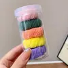 Nova Borracha de Cabelo para Rabo de Cavalo Alto Elástico Alto Faixa Grossa para Cabeça Estilo Preguiçoso Sem Costura Acessório de Cabelo Headwear Acessórios de Cabelo Coreanos