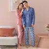 [Venta de Liquidación] Pijama de Algodón Puro para Pareja Manga Corta Conjunto de Ropa de Casa para Hombre Ropa de Casa Verano