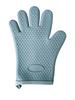 Luvas de Silicone Forradas de Cinco Dedos para Forno Micro-ondas de Alta Temperatura Antiderrapante Espessadas Anti-escaldamento Cozinha Assar Isolamento Térmico