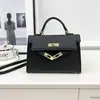 Bolsa Pequeña 2022 Bolso Nuevo para Mujer Otoño Versátil Retro Bolso Cruzado Bolso Cuadrado Pequeño Bolso de Mano Kelly