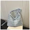 2026 Nueva Bolsa Tote de Lunares Estilo Coreano Juvenil con Cordón, Bolso Cruzado de Hombro Único de Gran Capacidad, Bolso Versátil para Viajes Diarios para Mujeres