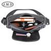 Jiameida Custom Shoulder Bag Moda Masculina Vintage Grande Capacidade Bolsa de Cilindro Couro Genuíno Masculino Shoulder Bag Crossbody Bag