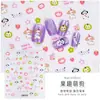 Novos Adesivos de Gel para Unhas Desenho Animado DIY Pet Fofo Decoração de Unhas Adesivos Manicure Estéreo Em relevo 5D