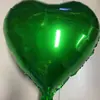Balão de alumínio de amor de 18 polegadas decoração de casamento Dia dos Namorados Dia de Ano Novo balão layout de quarto de casamento balão de folha de alumínio em forma de coração