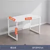 Mesa Sencilla para Vivienda de Alquiler, Uso Doméstico, Mesa para Gaming, Escritorio de Trabajo para Dormitorio, Escritorio de Estudio para Estudiantes, Escritorio para Computadora de Escritorio