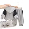 Conjunto de Ropa de Invierno para Niños 2026 Nuevo Elegante para Niños Invierno Más Terciopelo Moda Bebé Niño Conjunto Grueso de Dos Piezas