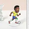 Copa Mundial 2026 en Estados Unidos, Canadá y México: Figura de Acrílico de Cristiano Ronaldo, Messi, Neymar, Souvenirs de Mercancía de Cristiano Ronaldo