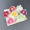 Flor de Falenopsis de simulación cabeza de flor flor de seda diámetro 11cm flor artificial diy tocado flor flor de paisaje pared de flores forma flor arte