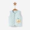 Colete de Bebê Outono e Inverno Colete Cardigan Quente Espesso para Bebê Colete para Meninos e Meninas Jaqueta Fina de Algodão Roupa de Inverno Infantil