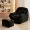 Sofá perezoso Tatami para uso doméstico en la sala de estar, sillón individual con espuma de alta elasticidad, respaldo de ocio, adecuado para el dormitorio, se puede reclinar