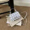 Bolso Cuadrado Pequeño de Mujer con Lunares, Fresco de Verano, Nueva Llegada 2026, Simple, Moderno, Gran Capacidad, de Hombro Único, Cruzado, de Mano