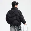Chaqueta Impermeable Corta de Invierno para Niños con Bloques de Color y 90% Plumón de Pato Blanco 2026 Nuevo Abrigo de Invierno a Prueba de Frío para Niños