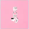 Colgante Estrella Luna Plata S925 Plata Sólida Plata Lisa Estrella de Cinco Puntas Luna Colgante DIY Accesorios para Pulsera con Cuentas Material