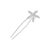 Acessórios de Cabelo Versáteis Estilo Coreano Feminino Estrela de Davi Cravejada com Diamantes Grampo de Cabelo em U Estrela de Strass Garfo de Cabelo Bola de Cabelo de Pérola Grampo de Cabelo para Cabeça