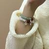 Pulsera de bambú estilo chino nuevo con marca Fu para niñas, diseño de nicho estilo ins, pulsera retro de alta gama, pulsera para novia