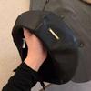 Boina de Cuero PU Retro de Diseñador para Mujer Otoño Versátil Celebrador Cibernético Etiqueta Metálica Gorra Octagonal Showface Gorra Pequeña de Calabaza