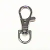 Hebilla de Boca de Pez de 3 Puntos Venta Directa de Fábrica Accesorios para Equipaje Gancho Anillo en C Broche de Langosta Llavero de Metal Aleación de Zinc Clip de Perro