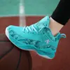 Venta Directa de Fábrica Zapatos de Baloncesto de Cuero de Primavera para Niños, Zapatos Deportivos Antideslizantes para Niños, Zapatos Transpirables para Entrenamiento al Aire Libre para Niños Mayores