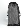 Bolsa de malla de poliéster con cordón para golf, tenis de mesa, almacenamiento, bolsa de malla con cordón, portavasos de agua con cordón, bolsa de malla de fondo redondo
