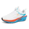 Zapatos deportivos para hombre y mujer con placa de carbono modelo padre-hijo anti-torsión, zapatillas de correr con suela realmente explosiva, ligeros, transpirables, hebilla giratoria, zapatos casuales para estudiantes