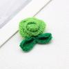 Inciensos lindos estilo coreano, pétalos de rosa tejidos a mano, accesorios de decoración para bolsas de ropa semiacabadas