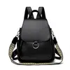 Transfronterizo 2026 Nueva Mochila de Cuero Suave para Mujer Gran Capacidad Mochila Sencilla Moderna Ligera Bolsa de Viaje