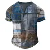 Camisa Polo Masculina Respirável de Verão para Uso Externo Casual Esportiva Manga Curta com Design em V Top de Moda Diária para Uso Externo