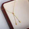 Accesorios de Perlas DIY Nuevo Juego de Collar Doble de Perlas en Forma de Y Ajustable Exquisito de Plata de Ley S925 con Estilo Versátil