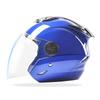 Casco de motocicleta eléctrico nuevo 2025 certificación 3C casco medio para dama casco cálido para otoño e invierno universal para las cuatro estaciones