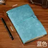 Logotipo personalizado de fábrica criativo pulseira de couro sintético retrô fivela de couro caderno bloco de notas porta-cartões manual