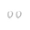 Pendientes de aro con diamantes y circonitas exquisitas de lujo para mujer, elegantes y de alta gama, de moda retro
