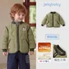 Chaqueta jellybaby para niños 2026 invierno nuevo chaqueta acolchada de algodón para niños ropa de invierno cálida ropa para niños pequeños ropa de bebé