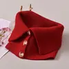 2025 Otoño/Invierno Versátil Elegante Calentador de Cuello Tejido de Lana, Cuello Falso Tejido a Prueba de Viento, Cuello Decorativo Elegante POLO
