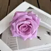 Cabezas de Flores de Rosa de Simulación Pieza Única Tela de Seda Fondo de Pasillo de Boda Pared de Flores Decoración de Flores Artificiales Flores de Tela Hechas a Mano DIY Venta al por Mayor