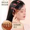 Peine de Masaje de Asta Cabeza Cinco Garras Cuero Cabelludo Sándalo Natural Terapia Capilar Masaje Meridiano Herramienta de Masaje de Cinco Dedos para Hombres y Mujeres