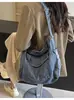 2026 Bolsa Grande de Jeans Feminina Nova Estilosa para o Trabalho Bolsa Tote Grande Bolsa Tote para Passeio Bolsa de Ombro Versátil
