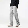 Pantalones Casuales Retro Americano Tallas Grandes Hombre 2026 Primavera Otoño Nuevos Sueltos Rectos Pierna Ancha Estilo Montaña Ropa de Trabajo Pantalones Largos