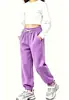 2026 Primavera y Otoño Nuevos Joggers para Niñas Ropa Exterior Infantil Pantalones Deportivos Pantalones Casuales Sueltos para Bebé Transfronterizo