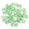 Cuentas de cristal octagonal de doble agujero de 14 mm de colores para cortinas de puerta, accesorios de bricolaje, accesorios de iluminación para proyectos de hotel, venta al por mayor del fabricante