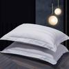 Star Hotel Hotel Funda de Almohada de Satén de Algodón Funda de Almohada Individual Cubierta de Almohada Blanco Satén Algodón Toalla de Almohada Bordada